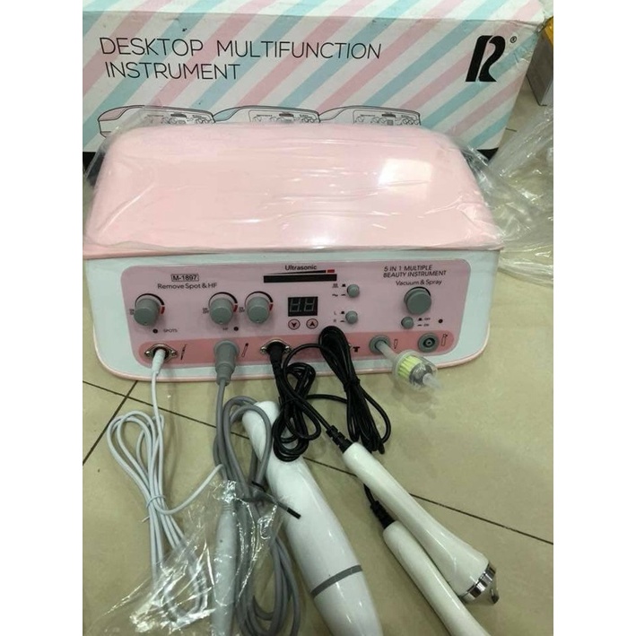Máy 5in1 chăm sóc da chuyên sâu dùng trong spa và thẩm mỹ