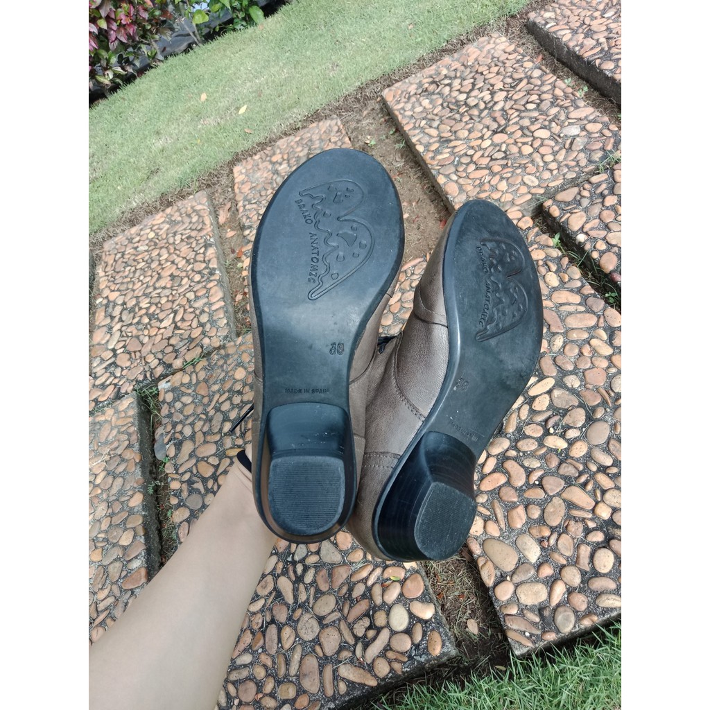 Boot da thật size 39 hiệu BraKo Second-hand - Đồ Si Bon- Bốt