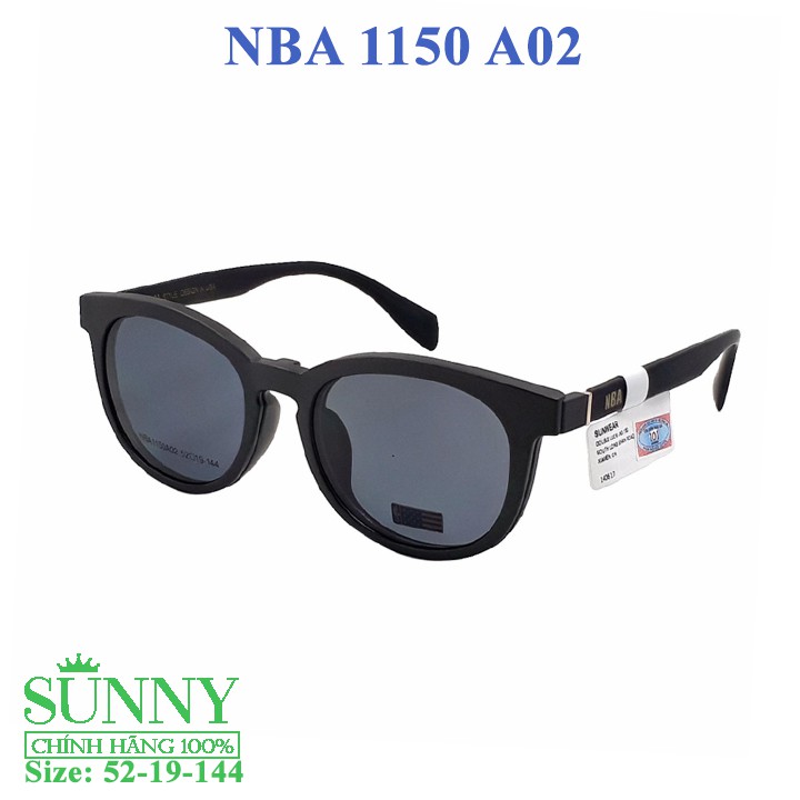 NBA 1150 A02 - Kính mát NBA 2 tròng, sp chính hãng, bảo hành toàn quốc