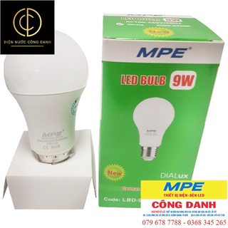Đèn led bulb mpe 3w,5w,7w,9w,12w,15w- lbd bảo hành 2 năm