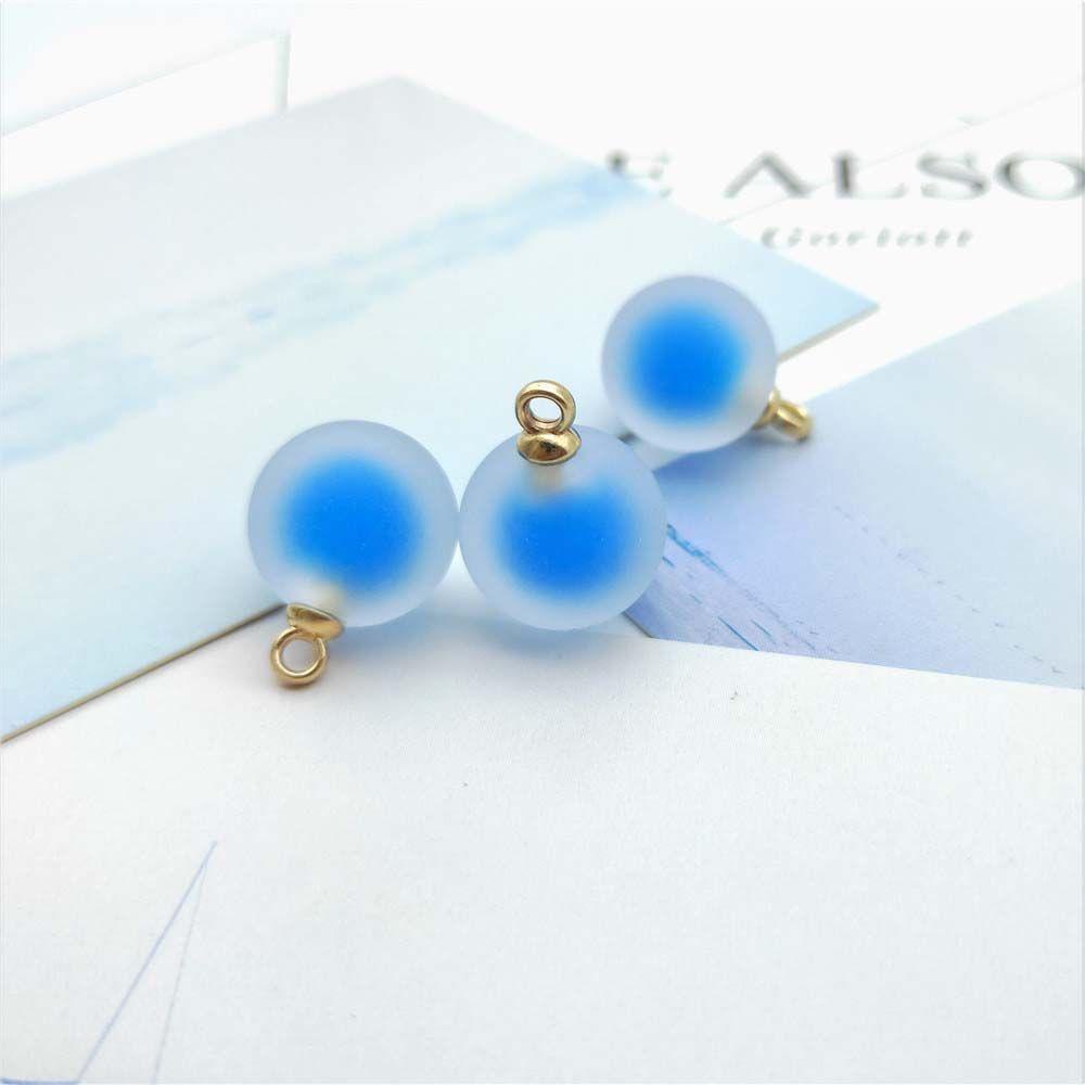 Set 10 Quả Cầu Thủy Tinh Acrylic 16MM Nhiều Màu Sắc Dùng Làm Đồ Thủ Công DIY