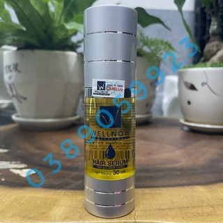 [Chính Hãng]Tinh dầu giữ nếp tóc uốn siêu mềm mượt, sáng bóng Wellnow 30ml