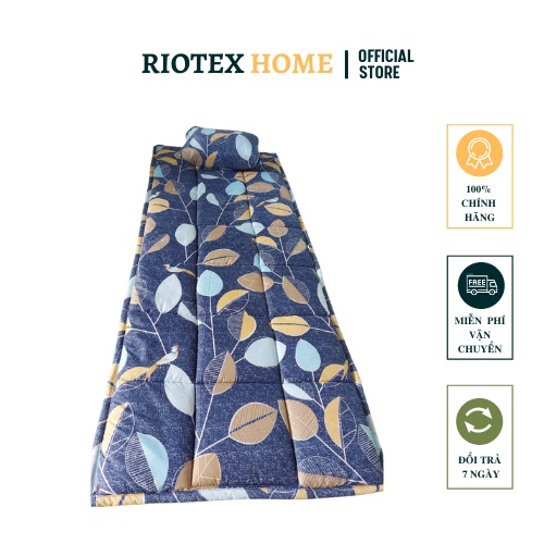 Nệm Ngủ Trải Sàn Thông Minh RIOTEX Nhiều Kích Thước - Không Gối - Dùng cho văn phòng, ký túc, nhà ở - dễ dàng xếp gọn