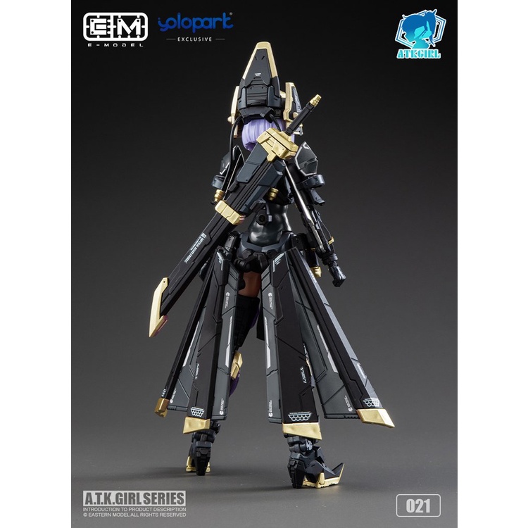 Mô Hình Eastern Model 1/12 Scale A.T.K GIRL Shadowhunter JW-021 (PLAMO) – oversea version ATK Girl