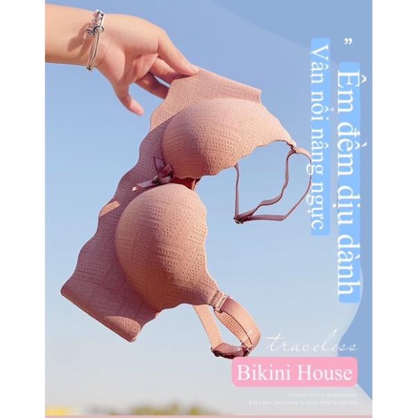 ❤️ Áo Lót Su Myna Viền Sóng 3D Nâng Ngực Thời Trang Dành Cho Nữ 361 ❤️