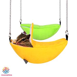 Túi ngủ treo lồng cho thú cưng thiết kế hình quả chuối dễ thương xinh xắn