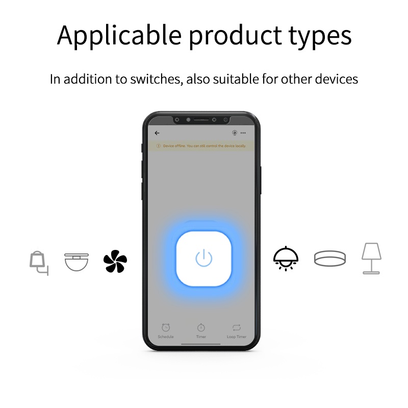 Ewelink Công Tắc Thông Minh Mini Wifi 16a Công Tắc Không Dây Hẹn Giờ Điều Khiển 2 Chiều Hỗ Trợ Tự Động Hóa Gia Đình Thông Minh Tương Thích Với Alexa Google Home Veel