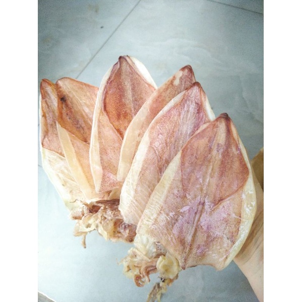 Combo 7-9 con khô mực câu Sông Đốc ~200g dày ngọt trắng hồng, vừa ăn