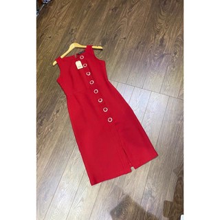 Đầm midi thêu