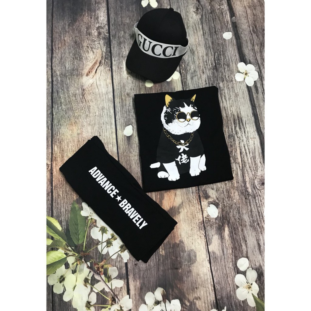 [ SIÊU HOT ] BỘ THỂ THAO NAM MẶC NHÀ IN HÌNH MÈO ĐẠI CA ĐEO KÍNH | BigBuy360 - bigbuy360.vn