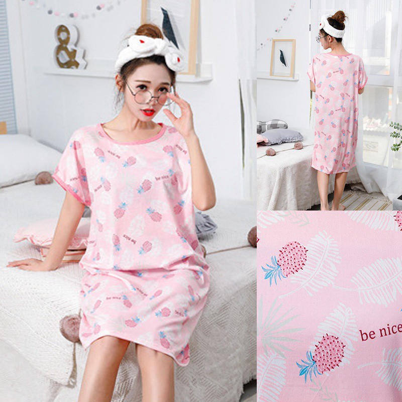 Đầm ngủ nữ in hoạt hình dễ thương | BigBuy360 - bigbuy360.vn