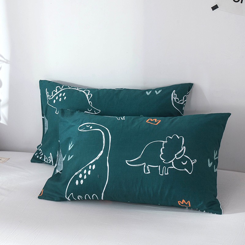 Bộ 2 Bao Gối 100% vỏ gối Cotton áo gối mềm Áo gối kẹo Có nhiều phong cách vỏ gối cho giấc ngủ  48 * 74cm