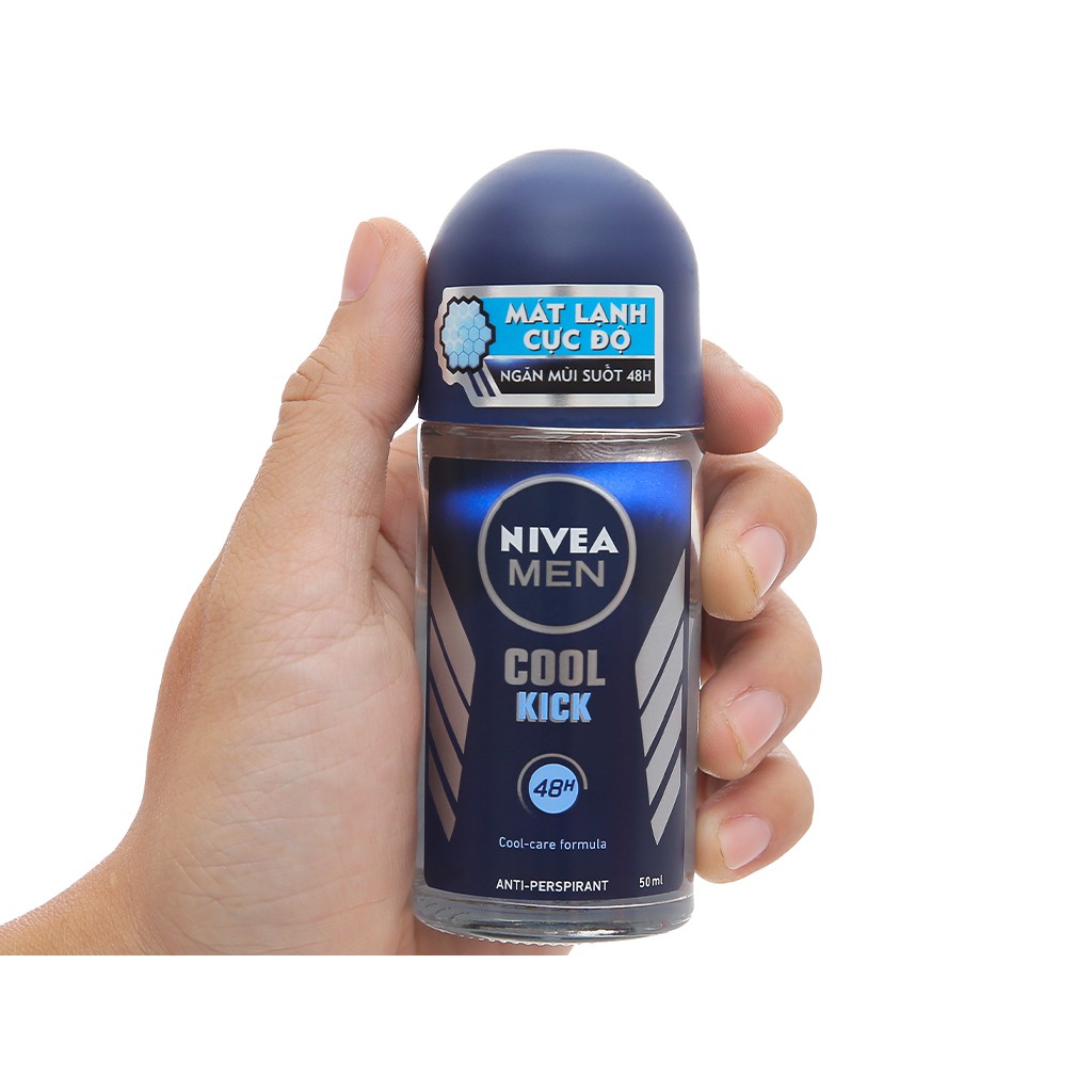 Lăn khử mùi nivea men cool kick 50ml