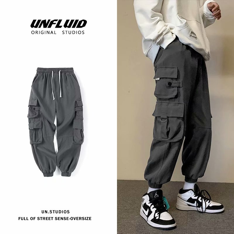 Quần Dài Thể Thao Nhiều Túi Phong Cách Nhật Bản Cho Nam (S-3Xl)
