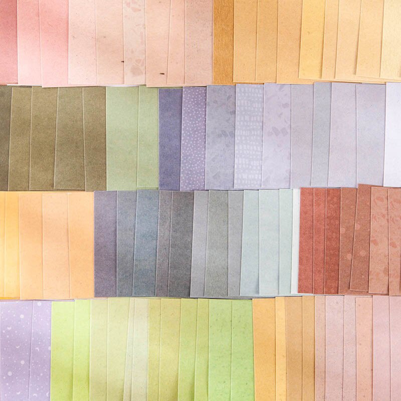40 Tờ giấy washi nhiều màu sắc độc đáo
