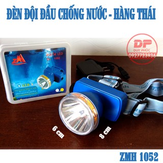 ĐÈN PIN ĐỘI ĐẦU LED LẶN NƯỚC ZMH 1052  –  HÀNG THÁI