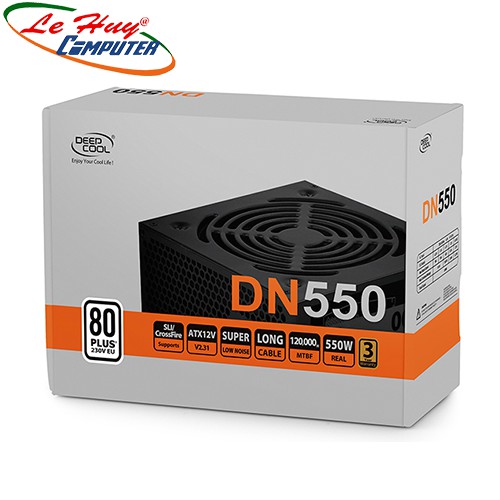 Nguồn Máy Tính DeepCool Gamestorm DN550 80 PLUS