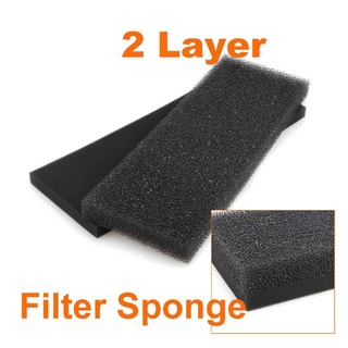 Miếng xốp lọc hóa sinh 2 lớp thay thế cho bể cá