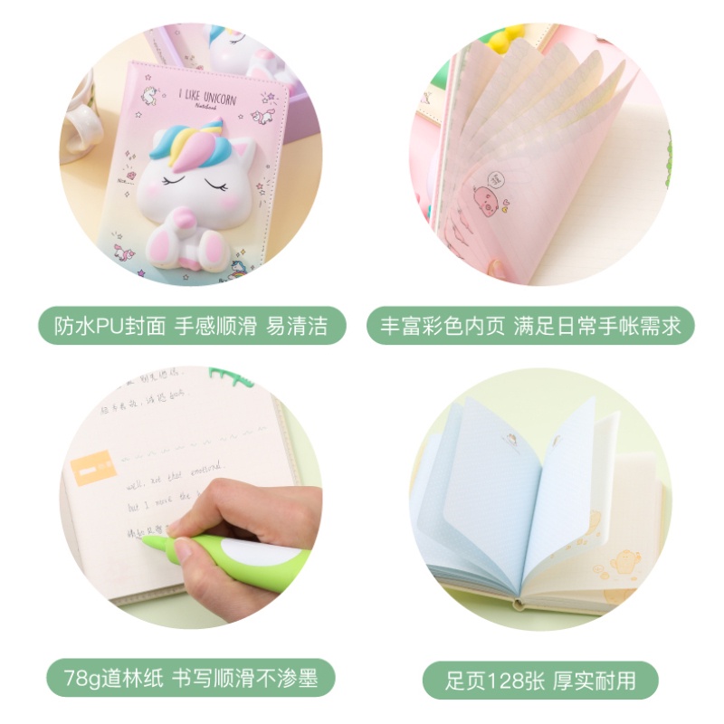 Sổ Tay Nhật Ký Thiết Kế Dễ Thương Sáng Tạo