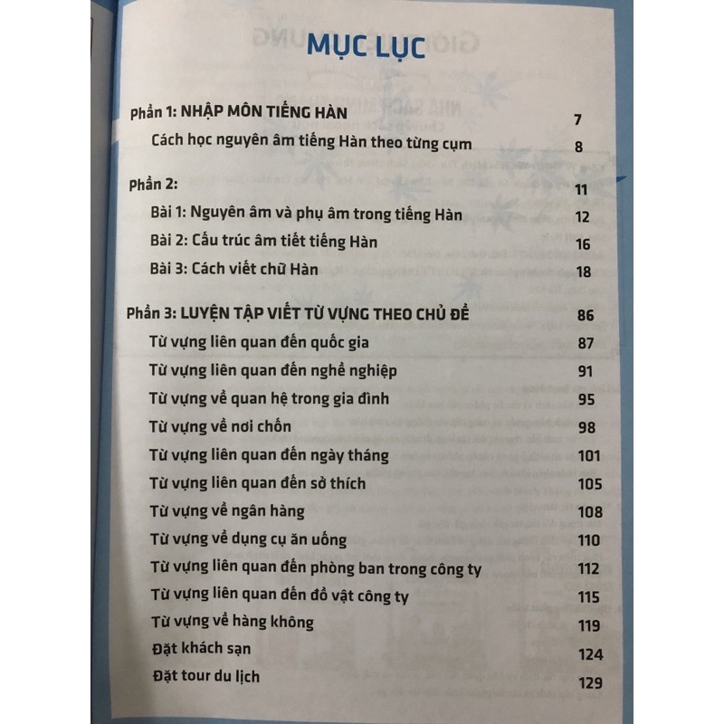 Sách - Tập Viết Tiếng Hàn Thông Dụng