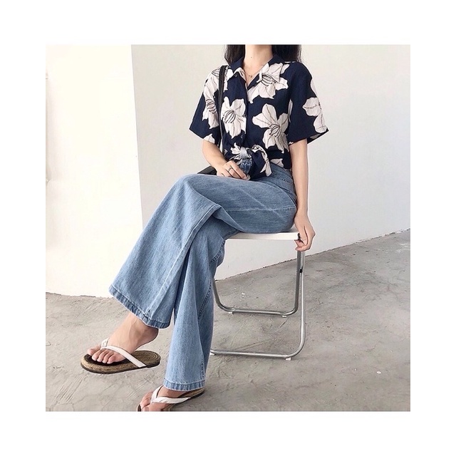 Quần jean ống suông 100cm | BigBuy360 - bigbuy360.vn