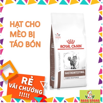 Thức ăn hạt dành cho mèo bị táo bón - ROYAL CANIN FIBRE RESPONSE 400gr, 2kg