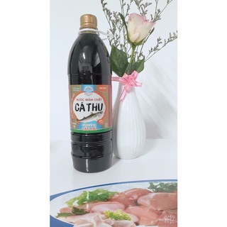 [Hộp 2 chai Thủy tinh 500ML]Nước mắm chắt Cá thu - Cát Hải