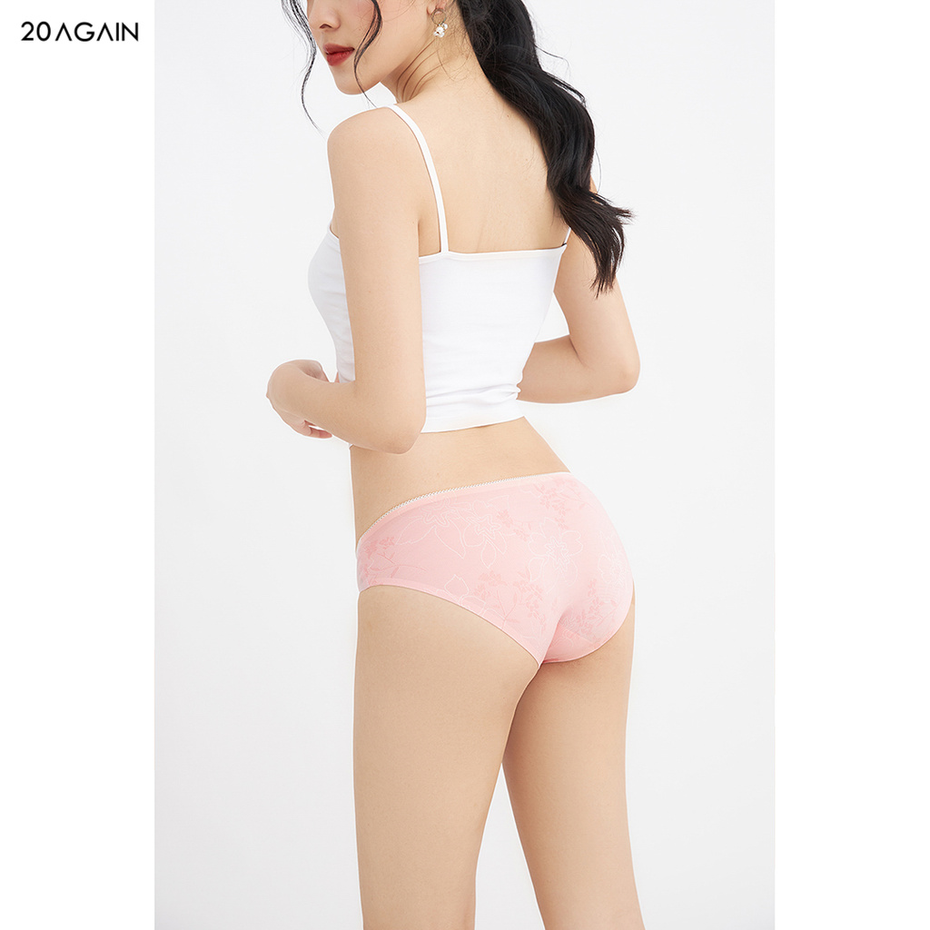 Quần lót phối ren 2 bên 20SEXY BY 20AGAIN QUA0072 thanh lịch, thoáng mát | BigBuy360 - bigbuy360.vn