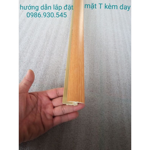 nẹp nối sàn gỗ, nẹp chữ T nối sàn gỗ, nẹp nhựa nối sàn gỗ, nẹp nối sàn gỗ 12mm và 8mm