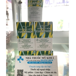 Eucaphor- Viên uống sát khuẩn hô hấp giảm ho eucaphor- Nhà Thuốc Mỹ Kim