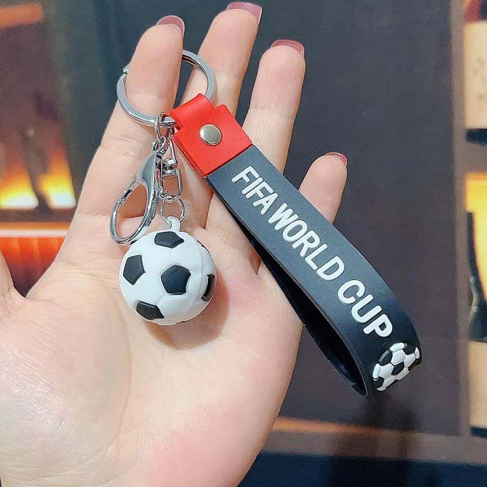 Móc Khóa Nhựa PVC Hình World Cup Dễ Thương