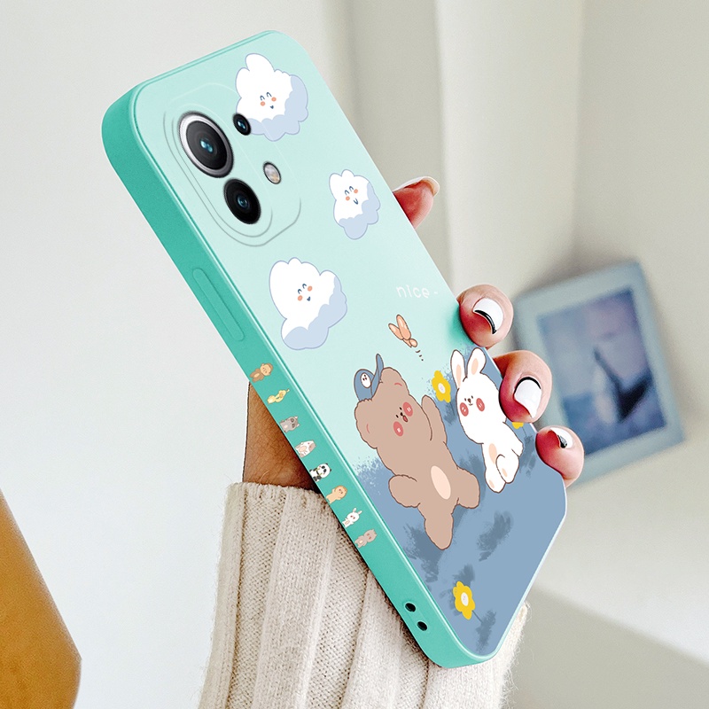Ốp Điện Thoại Silicon Mềm Mịn Bảo Vệ Cho xiaomi mi 11 lite xiaomi 11t xiaomi 11 lite 5g ne xiaomi 11t pro