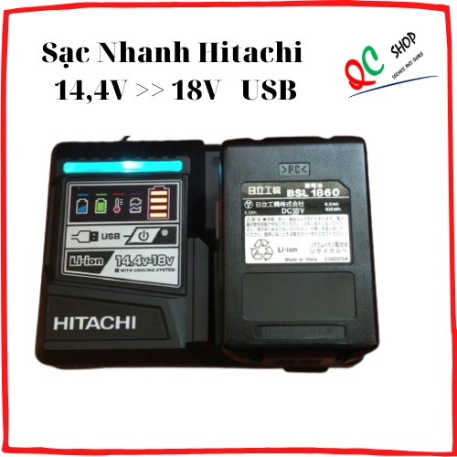QC sạc Hitachi  UC 18YDL _ USB