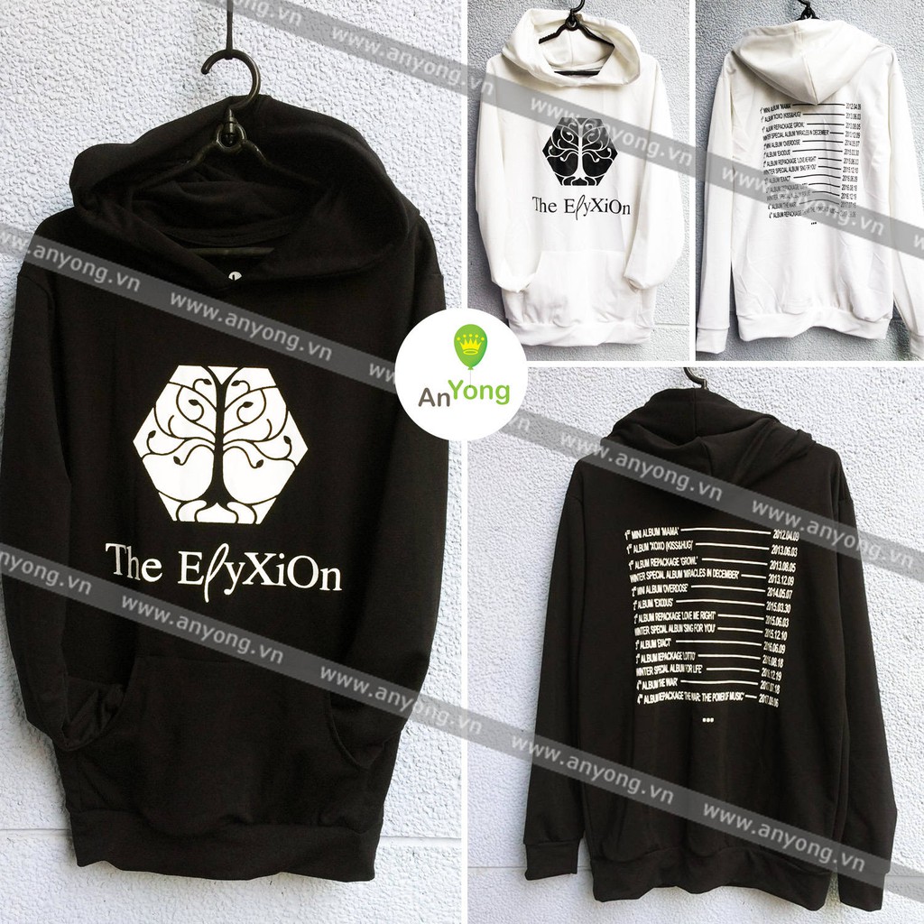 ÁO HOODIE EXO ELYXION VER CHUNG