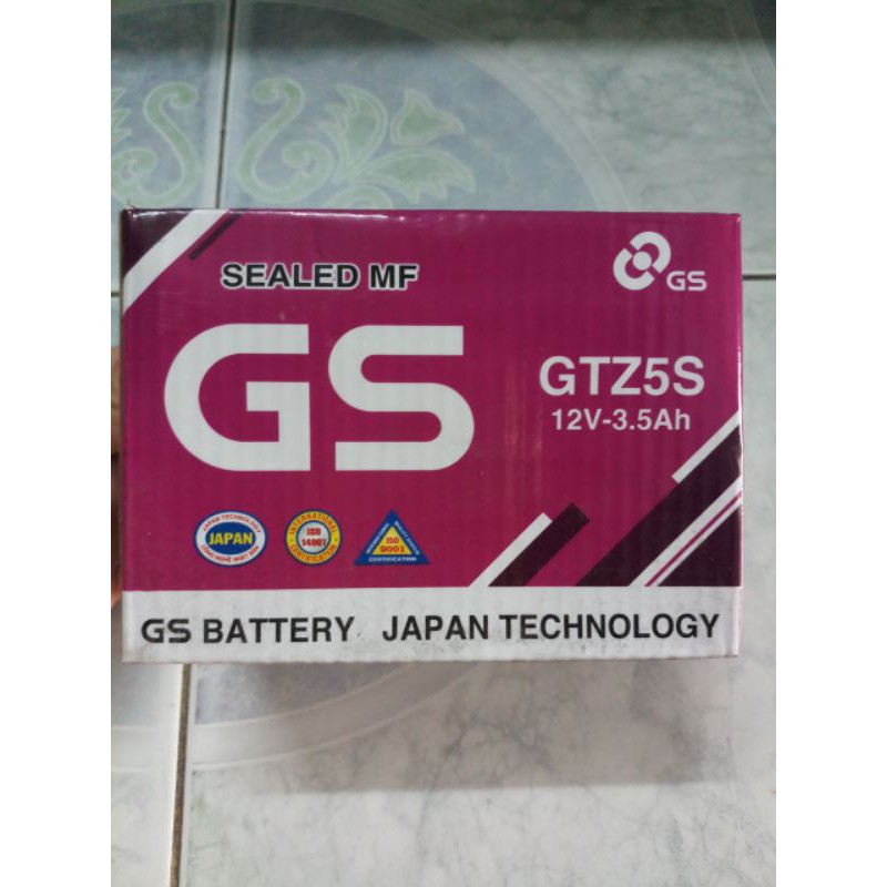 Bình ắc quy GTZ5S ( 12V-3,5Ah)