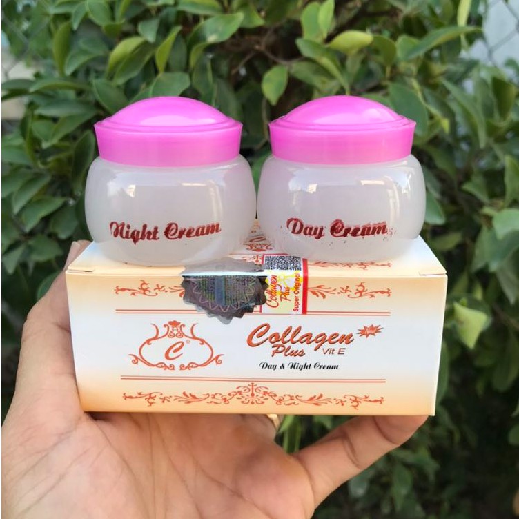 Cặp kem face ngày đêm collagen mẫu mới ( cam kết chính hãng)