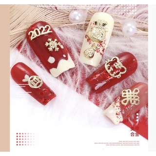 Charm 2022 các loại-charm nơ trang trí móng-charm nơ hot 2021