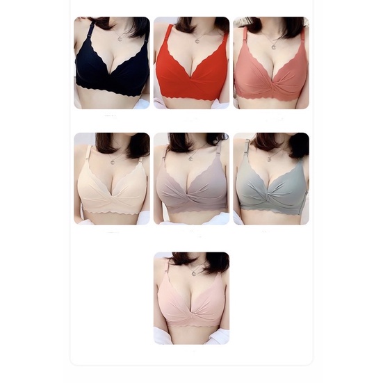 ❤️ Bộ Đồ Lót Không Gọng Viền Sóng Đẩy Ngực Siêu Hot 378 ❤️