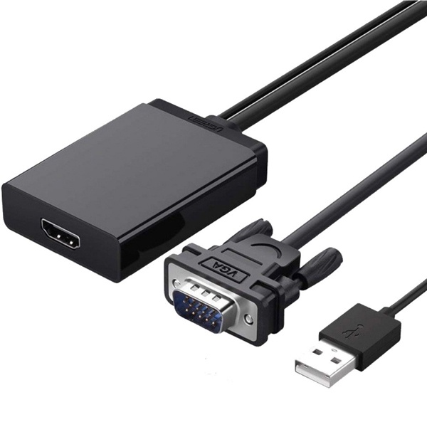 Dây cáp chuyển đổi VGA ra HDMi AV có âm thanh.Bảo hành 6 tháng - Home Computer