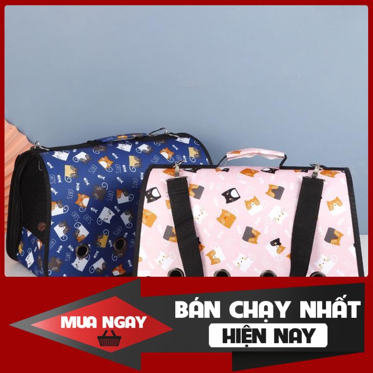 [ BẢO HÀNH MỘT NĂM ] Túi vận chuyển cho chó mèo cao cấp
