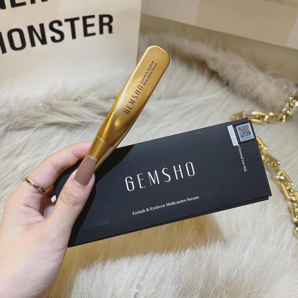 Serum Dưỡng Mi GEMSHO Hộp Đen Eyelash & Eyebrow 3ml