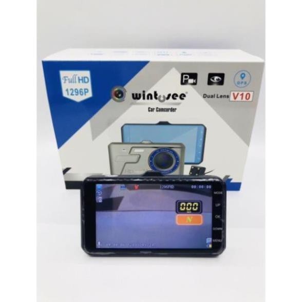 [Giảm giá]  [RẺ SỐ 1] CAMERA HÀNH TRÌNH WINTOSEE 4 INCH V10 FHD 1296P ADAS l | BigBuy360 - bigbuy360.vn