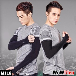Bộ 2 Ống Tay / Găng Tay Thun Dài Thể Thao Chống Nắng Đi Phượt Xỏ Ngón Let's Slim - M118