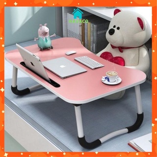 Bàn học làm việc gấp gọn thông minh có khe cắm ipad điện thoại vd05