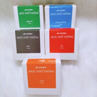 Mực Bút Máy Cánh Diều ⚡ PHỔ THÔNG ⚡ Mực có màu sắc đa dạng tươi đẹp, độ chảy mực tốt, nhiều màu lọ 25ml