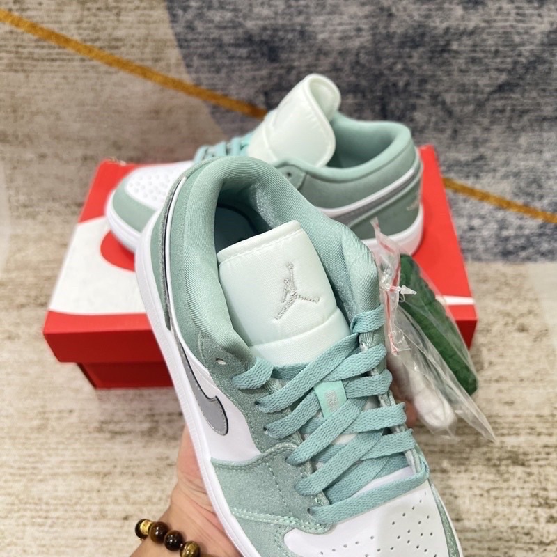 GIÀY J.D THẤP XANH NHŨ DA LỘN SC