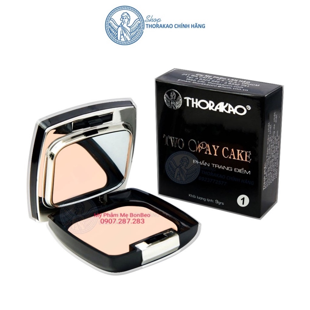 Phấn Trang Điểm Trắng Da Thorakao 9g  Two Way Cake