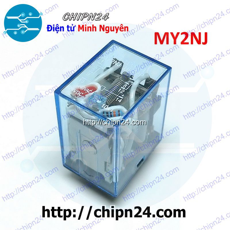 [1 CON] Relay Kiếng MY2NJ 8 chân 5A 110VAC (MY2N MY2N-J HH52P)