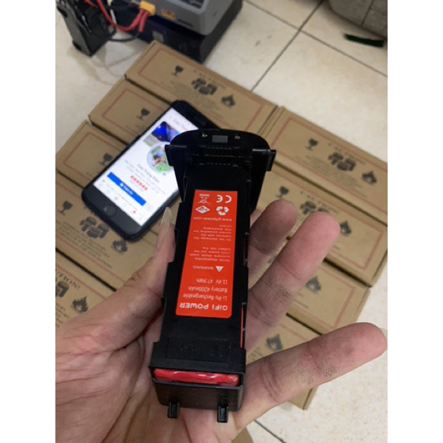 Pin GIFI POWER 4200mha cho Hubsan Zino