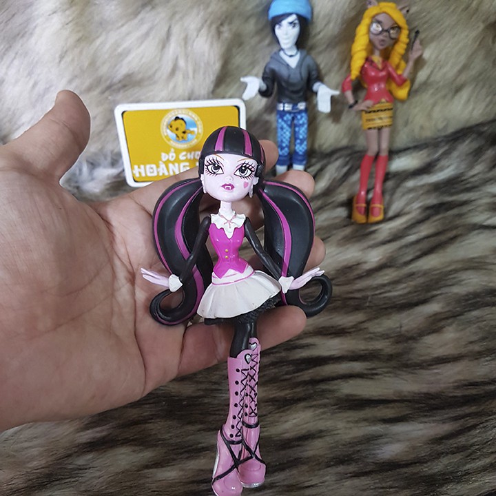 [Xả Kho Lỗ Vốn] Búp Bê Monster High 17cm Lantiger Checkers Dolls (mua 2 tặng 1)